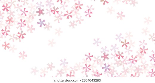 Cherry Blossoms Japanese Pattern Watercolor Background