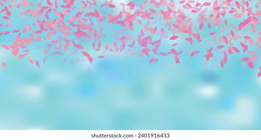 Cherry Blossoms Landscape Spring Background
