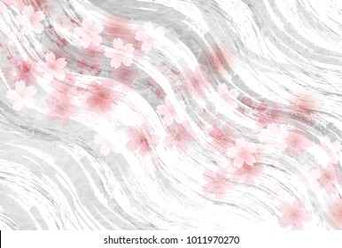 Cherry blossoms Spring flower background