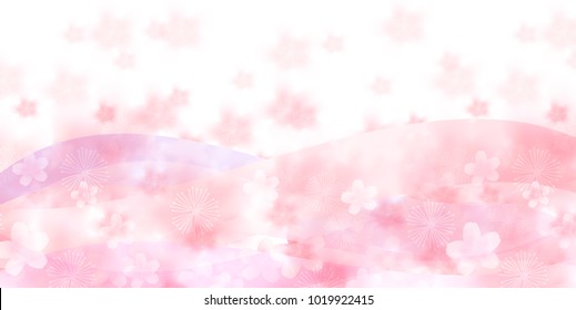 Cherry Blossoms Spring flower background