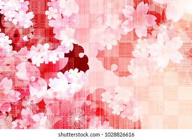 Cherry Blossoms spring flower background