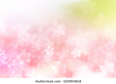 Cherry Blossoms Spring flower background