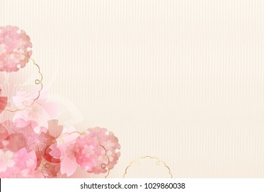 Cherry Blossoms Spring flower background

