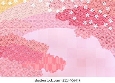 Cherry blossoms spring flower background 
