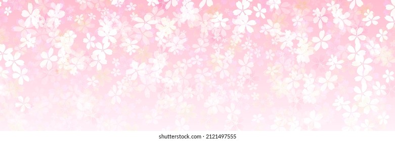 Cherry blossoms spring flower background