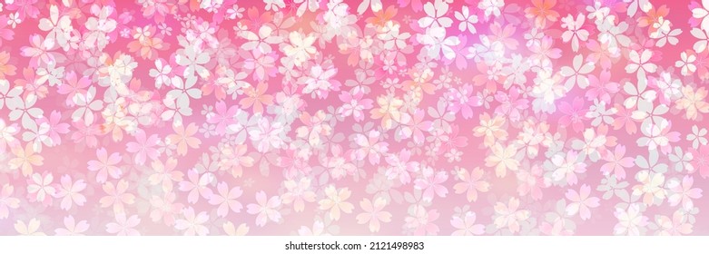 Cherry blossoms spring flower background