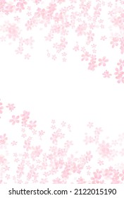 Fondo de flores de primavera de cerezos