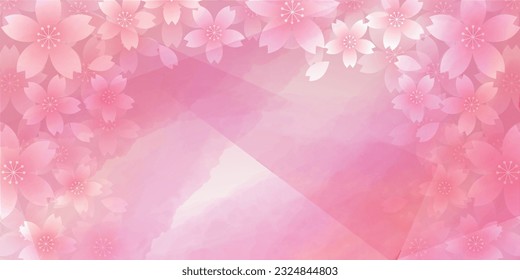 Fondo del patrón japonés de primavera de florecimiento de cerezos
