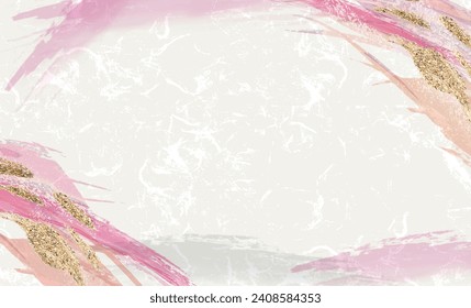 Cherry blossoms spring Japanese pattern background illustration