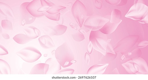 Cherry Blossoms Spring Landscape Background