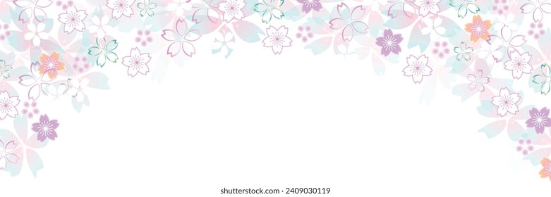 Kirschblüten Frühlingszettel, Hintergrund