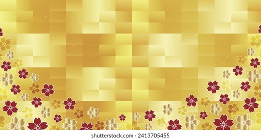 Cherry Blossoms Spring Petals Background