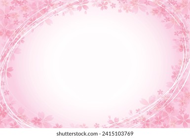 Cherry Blossoms Spring Petals Background