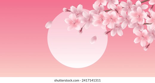 Kirschblüten Frühlingszettel, Hintergrund