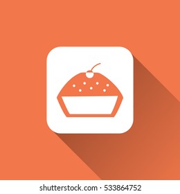cherry cake icon