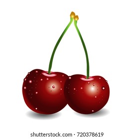 cherry cartoon