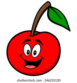 Cherry Cartoon Mascot