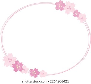Ilustración del cuadro de círculo de cerezas