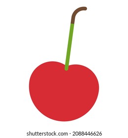 cherry clip art vector illustration