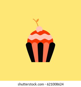 cherry Cupcake dessert