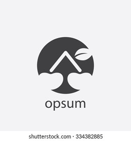 cherry cut identity template icon design element
