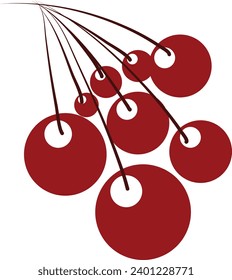 Cherry design for designing and decoration