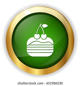 cherry dessert icon