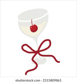 Cherry, dring, cocktail, Simple, elegant and stylish collection of modern hand drawn illustrations, logos, design