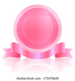Cherry frame medal