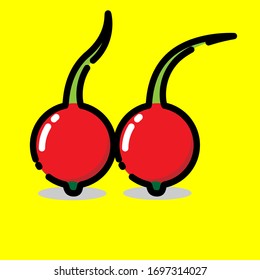 cherry fruit can be found at tropical island