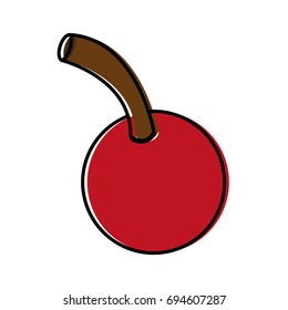 cherry fruit icon