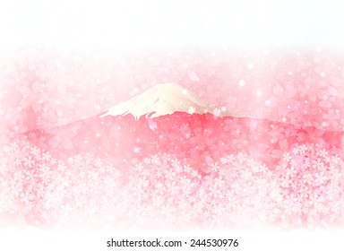 Cherry Fuji background