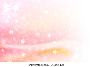 Cherry greeting card background