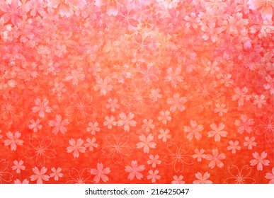 Cherry greeting cards background