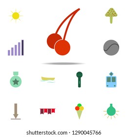 cherry icon. color web icons universal set for web and mobile