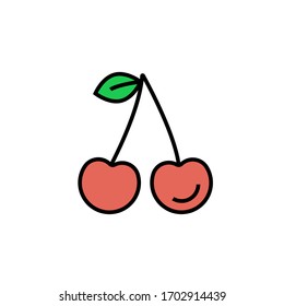 Cherry Logo Images, Stock Photos & Vectors | Shutterstock