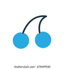 Cherry icon illustration isolated vector sign symbol