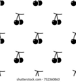 cherry icon pattern isolated vector sign symbol