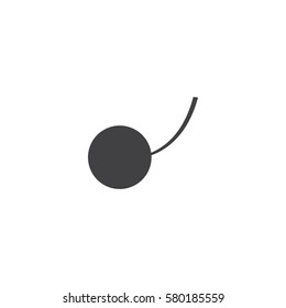 cherry icon. sign design