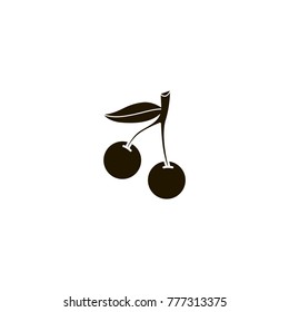 cherry icon. sign design