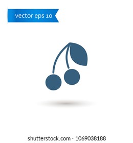 cherry. cherry icon. sign design. Vector EPS 10.