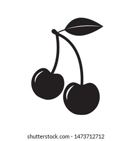 Cherry icon. cherry sign vector