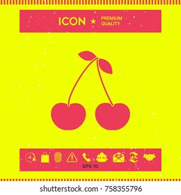 Cherry icon symbol