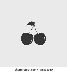 cherry icon, vector design