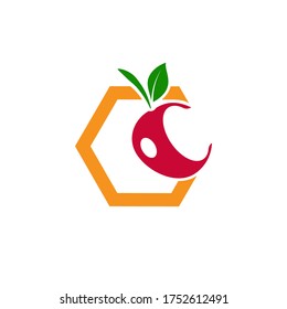 Cherry Icon vector Illustration Design Template