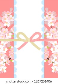 Cherry illustration, background image