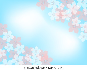 Cherry illustration, background image