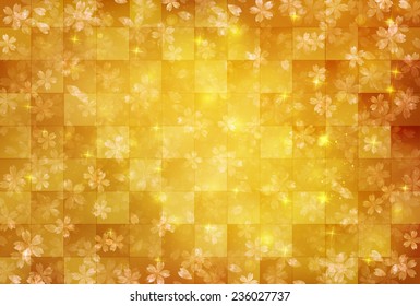 Cherry Japanese paper background