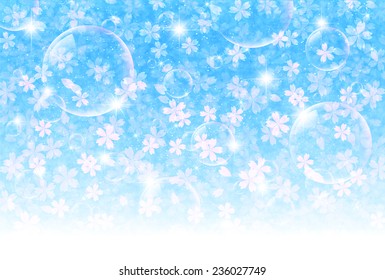Cherry Japanese paper background