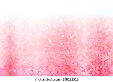 Cherry Japanese paper background